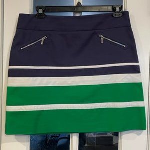 Anne Klein striped skirt, size 14